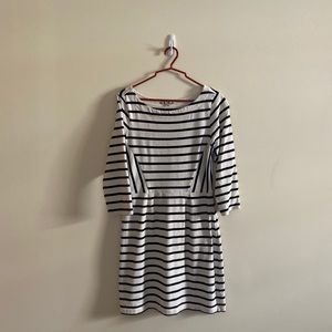 Striped Flare Dress